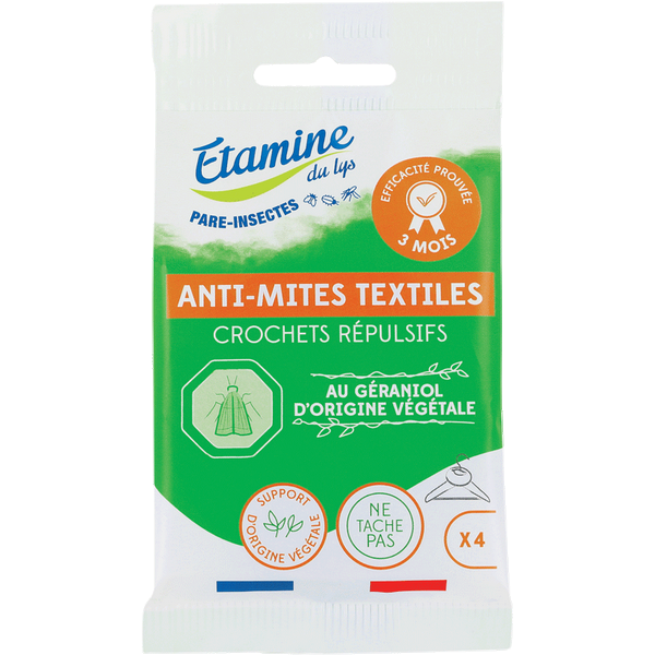 Crochets répulsifs anti-mites textiles - 1