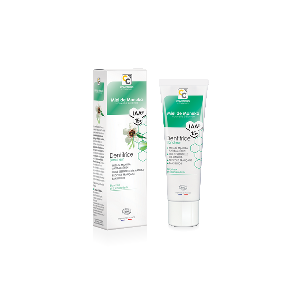 Comptoirs & Compagnies -- Dentifrice blancheur au miel de manuka iaa15+ - 75 ml