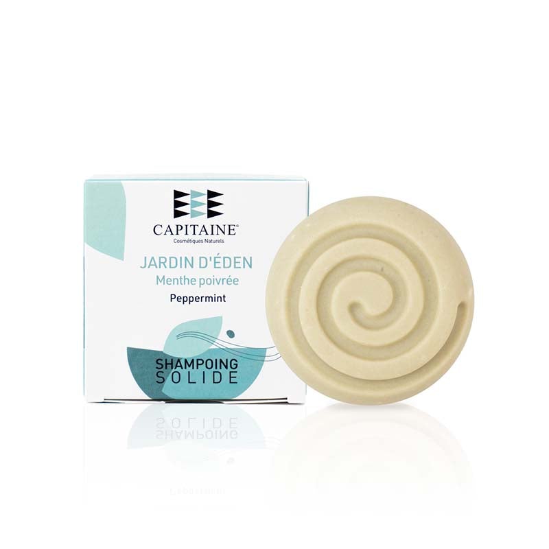 Capitaine -- Shampoing solide jardin d'éden - cheveux gras - 85 g